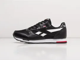 мужские кроссовки Reebok Classic Leather Black / White