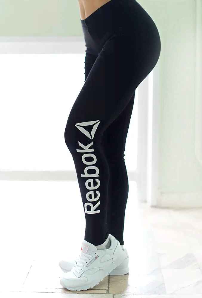 Леггинсы Reebok цвет Черный