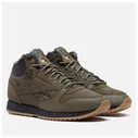 Мужские кроссовки Reebok Classic Leather Mid Ripple зелёный EU