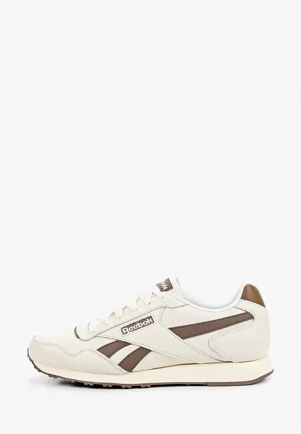 Кроссовки Reebok Classic, Бежевый, REEBOK ROYAL GLIDE LX