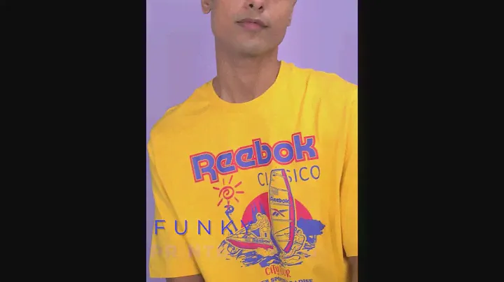REEBOK CLASSICS Printed Men's T-shirt