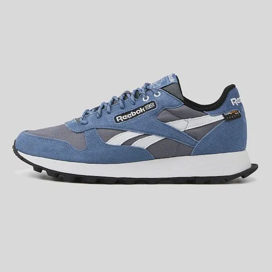 Кроссовки Reebok Classic Leather Winterized Cold Grey 6/Blue Slate-Core Black-3