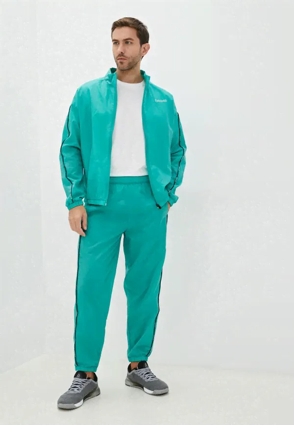 Костюм спортивный Reebok, Бирюзовый, TE PIPING TRACKSUIT-3