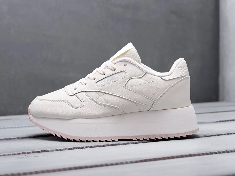 Кроссовки Reebok Classic Leather Double цвет Бежевый