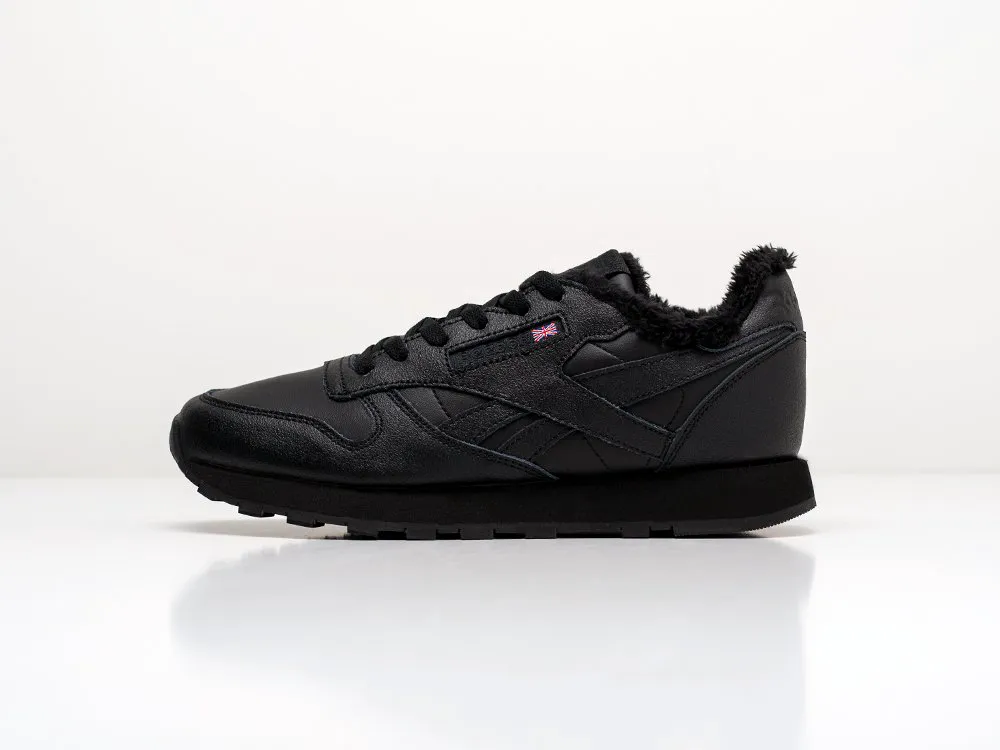 Зимние Кроссовки Reebok Classic Leather Utility цвет Черный-3