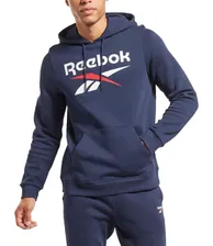 Reebok Ri Big Stacked Logo Hood