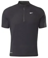 Мужское теннисное поло Reebok Les Mills Zip Polo M - черный