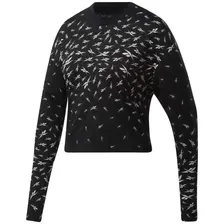 Лонгслив Reebok, черный