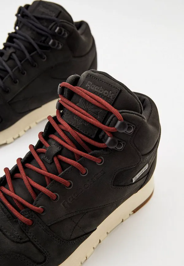 Кроссовки Reebok Classic, Черный, CL LTHR MID GTX-THIN-3