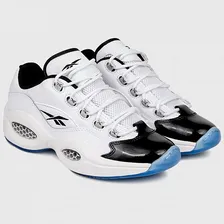 Кроссовки Reebok Question Low Patent Toe White/Core Black