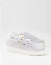 Серые замшевые кроссовки Reebok Club С-Серый