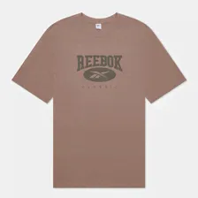 Мужская футболка Reebok Archive Essentials Big Logo коричневый, Размер XXL 100036718 (коричневый, lpn23810289)
