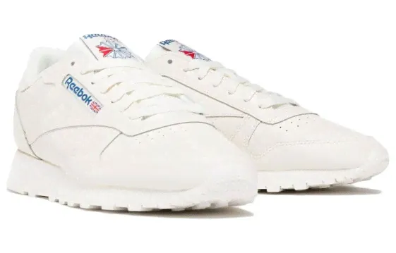 Reebok Classic Leather 'Chalk Vector Blue Red'-2
