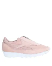 Женские телесные низкие кеды и кроссовки REEBOK логотип