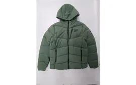 Зимняя куртка мужская Reebok Q4D PUFFER JACKET TECH STYLE зеленая 2XL