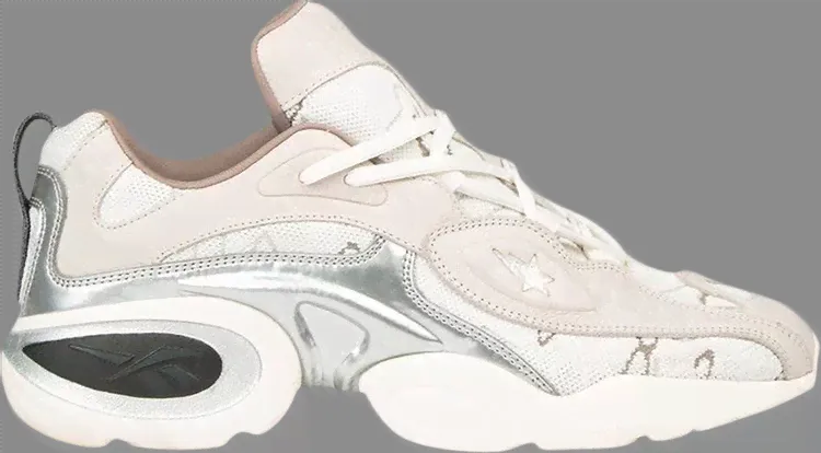 Кроссовки a bathing ape x electro 3d 97 'chalk' Reebok, пломбир