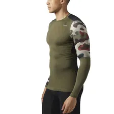 Рашгард Reebok ACTIVCHILL Graphic - green