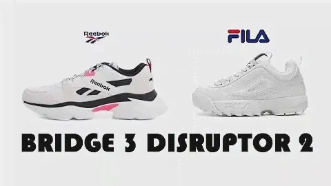 Reebok Royal Bridge 3 R$ 299,99 - Fila Disruptor 2 Premium R$ 499,99 - Unboxing / Review / On Feet