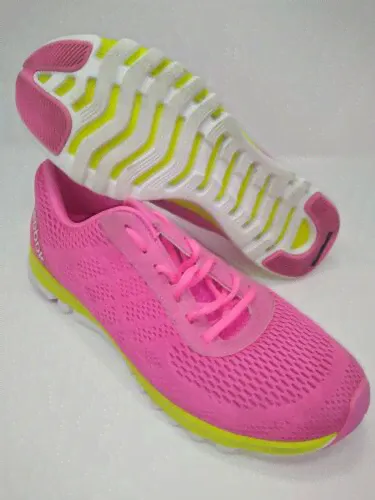Reebok Womens Sublite Duo Smooth Running Shoes Pink M43934 Low Top Lace Up 10