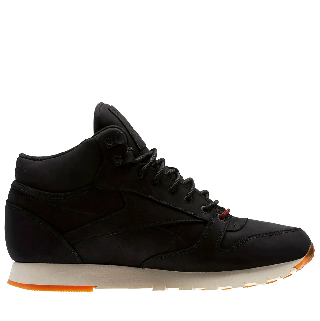 Ботинки мужские Reebok BS7883 черные 37.5 EU, Черный, CL LTHR MID GTX-THI