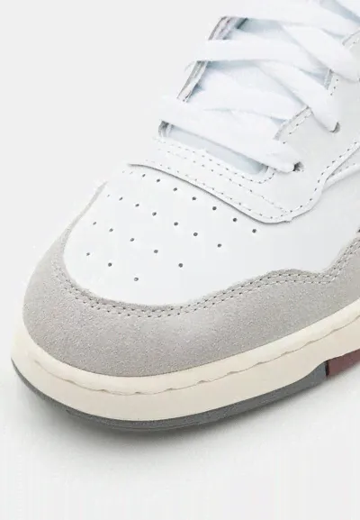 Кроссовки Reebok Bb 4000 Ii Mid Unisex, обувь белый / классический темно-бордовый re015o0ky-a13 | footwear white/classic maroon/pure grey (белый, lpn23211839)-3