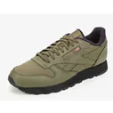 Reebok Classic Зеленые замша (Зимние с мехом)
