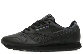 Кроссовки Reebok Classic Black Winter Leather