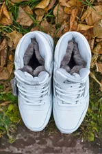Зимние Кроссовки Reebok Classic цвет Белый
