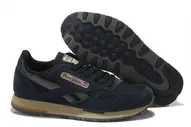 Кроссовки Reebok Classic Leather Utility (Black/Brown/Cement) (001)