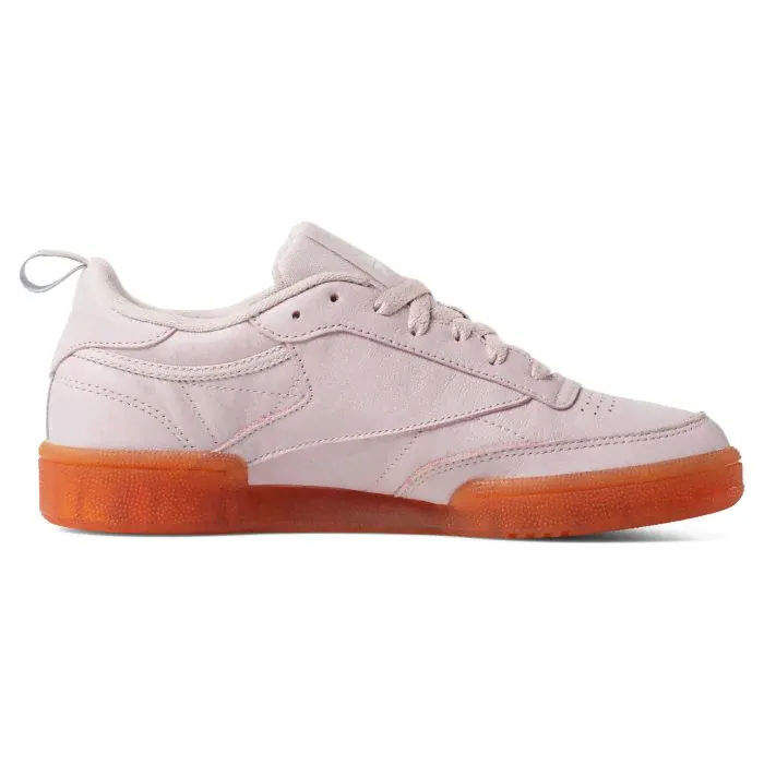 Кеды женские Reebok Club C 85 DV3716 кожаные розовые